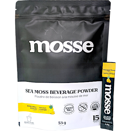 Mosse Sea Moss Beverage Powder - Pineapple
